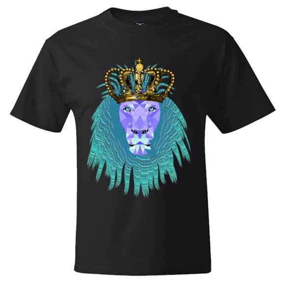 Crown Me Royal Lion Geometric Thumbnail